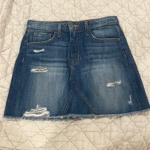 Denim Mini Skirt